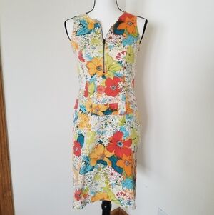 Vintage Retro Bets Vibrant Floral Dress